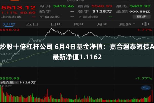 炒股十倍杠杆公司 6月4日基金净值：嘉合磐泰短债A最新净值1.1162