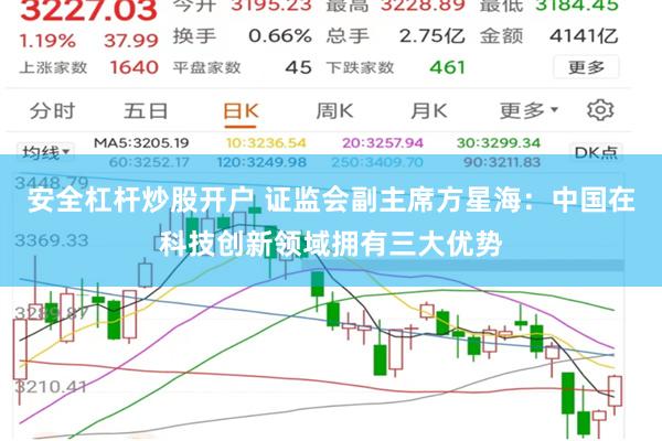 安全杠杆炒股开户 证监会副主席方星海：中国在科技创新领域拥有三大优势