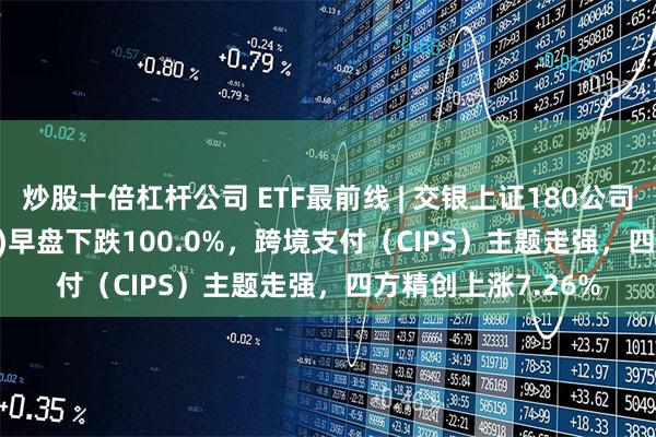 炒股十倍杠杆公司 ETF最前线 | 交银上证180公司治理ETF(510010)早盘下跌100.0%，跨境支付（CIPS）主题走强，四方精创上涨7.26%